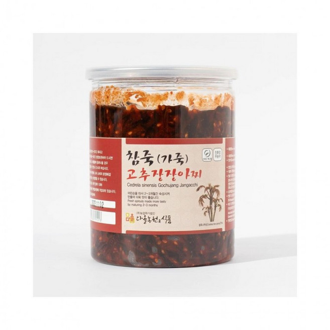루미나D 가죽 참죽 고추장장아찌 800g향 독특한 마니아 장아찌, 1g, 1개