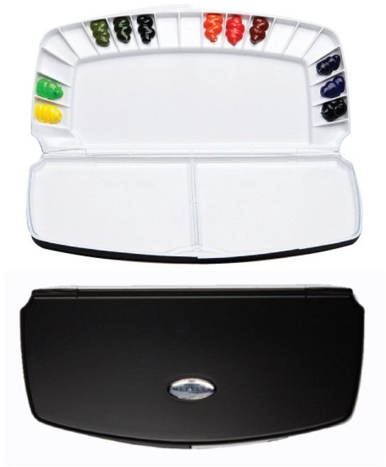 미젤로 퓨전 수채화 팔레트 20 / 미술용 파레트, 1개, 20칸