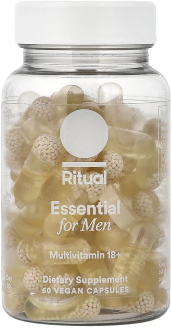 몸관리하세요 겨울입니다 Ritual 남성용 에센셜 종합비타민 18+ 민트 베지 캡슐 60정 특별관리진행, Ritual남성용에센셜종합비타민18민트베지캡슐60정, 1개 - 쿠팡
