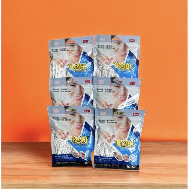 가성비업 (UP) 일회용치실 100입, 6세트, 100개입