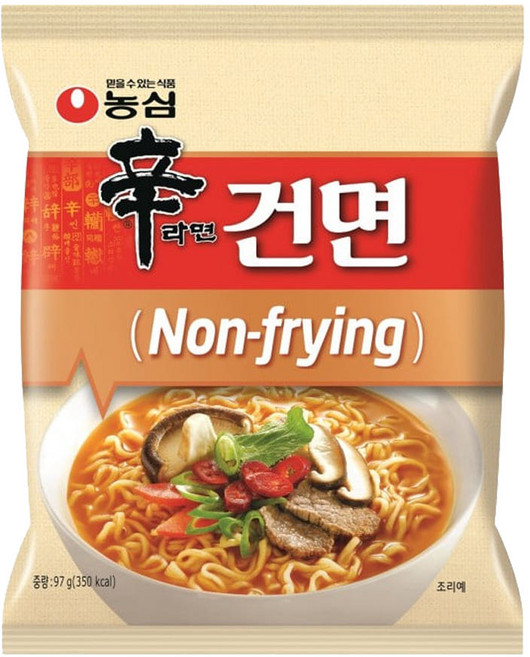 농심 신라면 건면, 2개