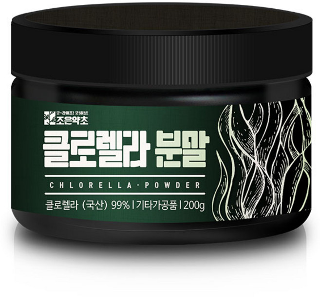 조은약초 프리미엄 클로렐라 가루 200g, 1개