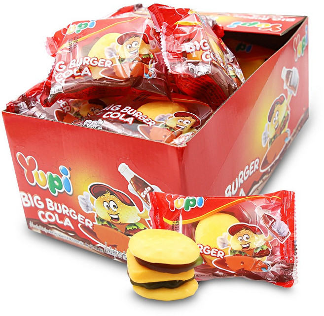 유피 빅버거 콜라향 젤리, 504g, 1개