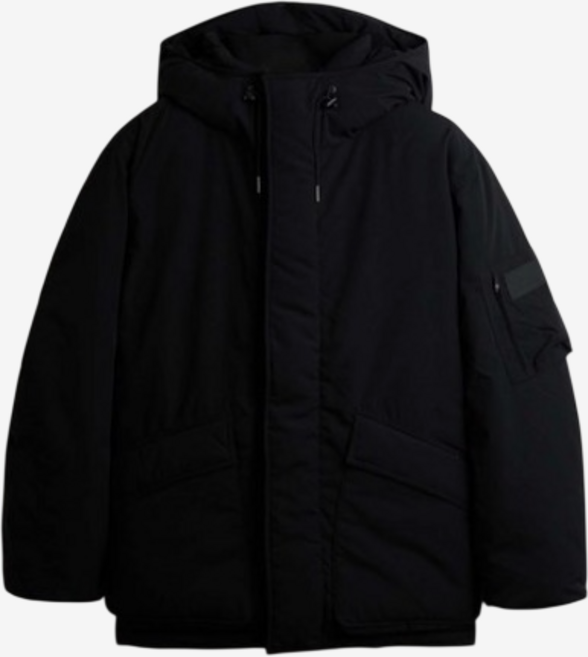 후아유 남성용 노사시 후드 다운 패딩점퍼 WHJDD4V31M