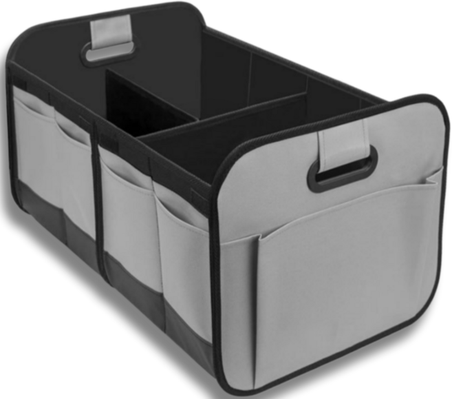 오어브랜드 접이식 차량 수납 자동차 트렁크정리함, 그레이