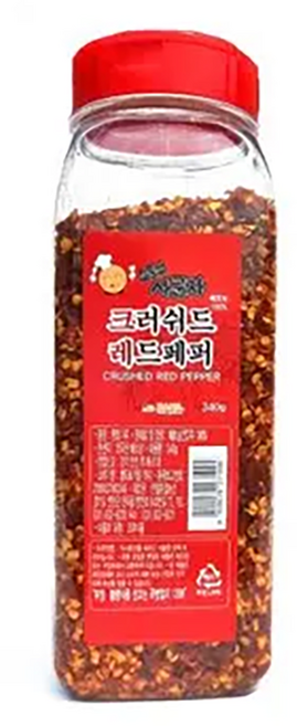 크러쉬드 레드페퍼 340g 대형 식당 가정용 매운맛 소문난 삼부자, 1개