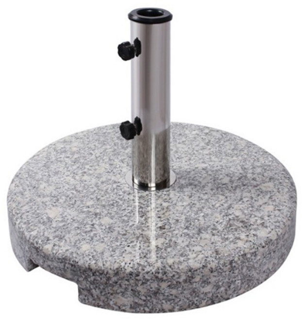 산들바람 파라솔 특허청등록 색이 바래지않는 특수프린팅원단 29년전통 파라솔 전문기업, PB-518 그레이 고강도 대리석받침대(15kg)