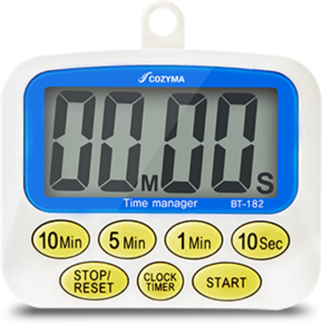 코지마 사토 DEKA 타이머 BT 182, 혼합색상, 1개