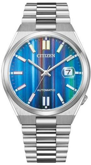 [CITIZEN] 시티즌 츠요사 NJ0151-53W 오토매틱 시계 블루 그라데이션 다이얼