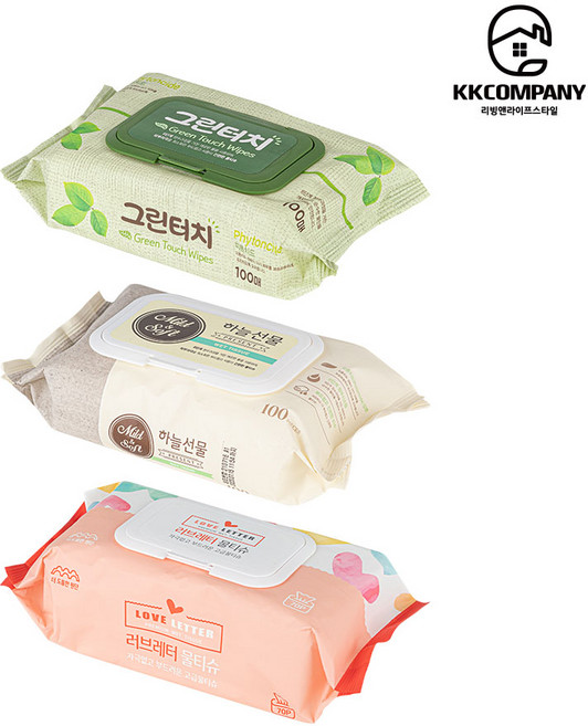 물티슈 대용량 100매 캡형 1박스 30팩 24팩 10팩, 하늘선물100매 24팩, 1개