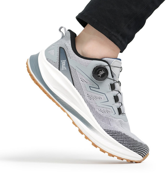 에버라스트 경량 다이얼 쿠션 운동화 여성 남성 발편한 미끄럼방지 메쉬 끈풀림방지 워킹화 남녀공용 논슬립 스파이크리스 조깅화