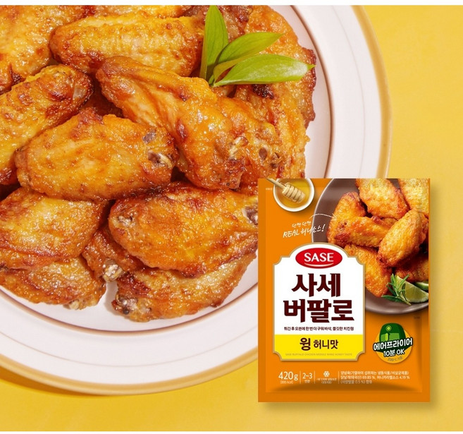 사세 버팔로 윙허니맛 420g, 1개