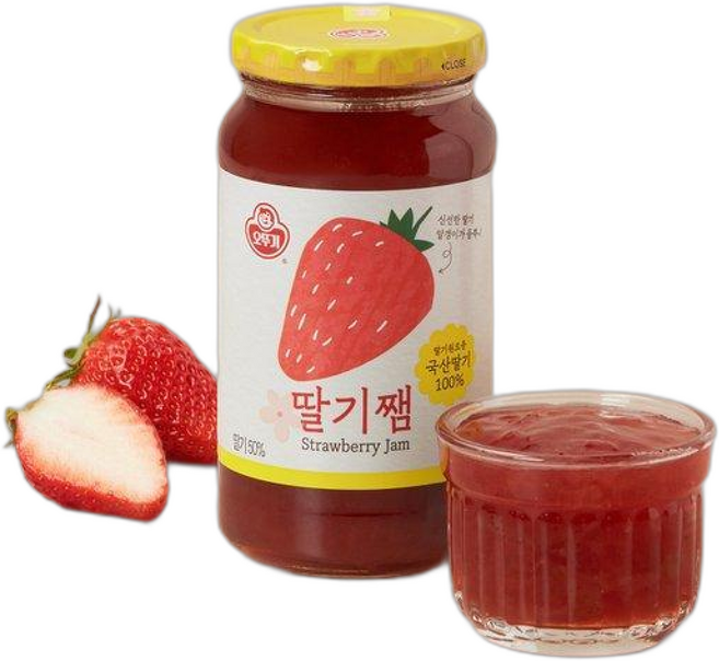 오뚜기 딸기쨈, 500g, 2개