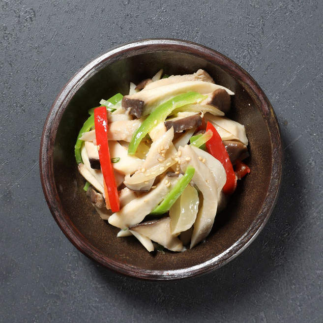 [반찬가게 찬장] 새송이버섯볶음 수제반찬 집밥 반찬 배달 맛집, 110g, 1개