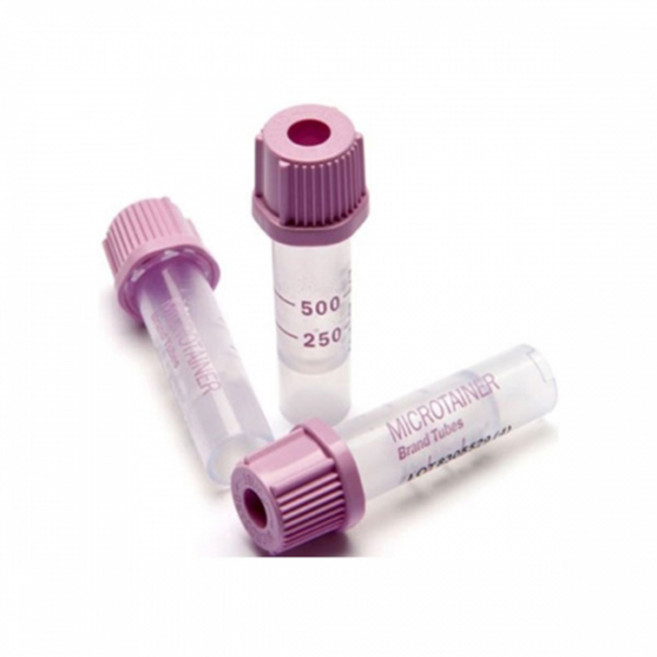 [BD] 마이크로테이너 EDTA(365974) 0.5ml (200개입) - BD Microtainer, 1개