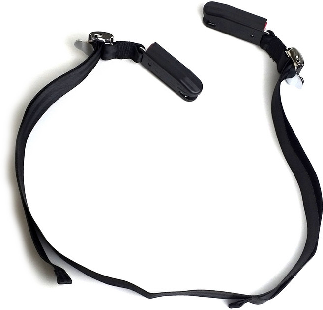 아이소픽스 카시트 원버클 래치벨트(아래벨트) ISOFIX, 블랙, 1개