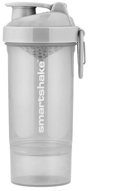 스마트쉐이크 오리지널2고 원 시리즈 미스트 그레이 27온스 800ml Smartshake Original2Go One Series Mist Gray 27oz, 1개