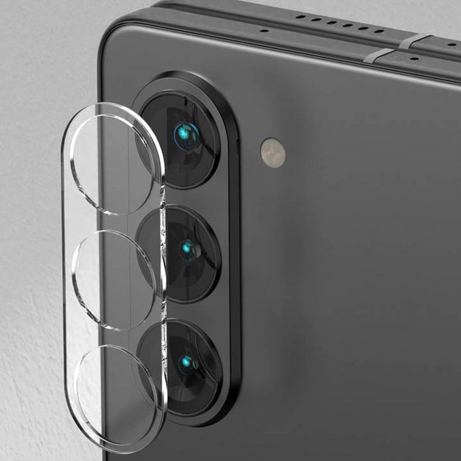 구스페리 에어가드 카메라 풀 커버 강화유리 휴대폰 액정보호필름 투명, 1세트