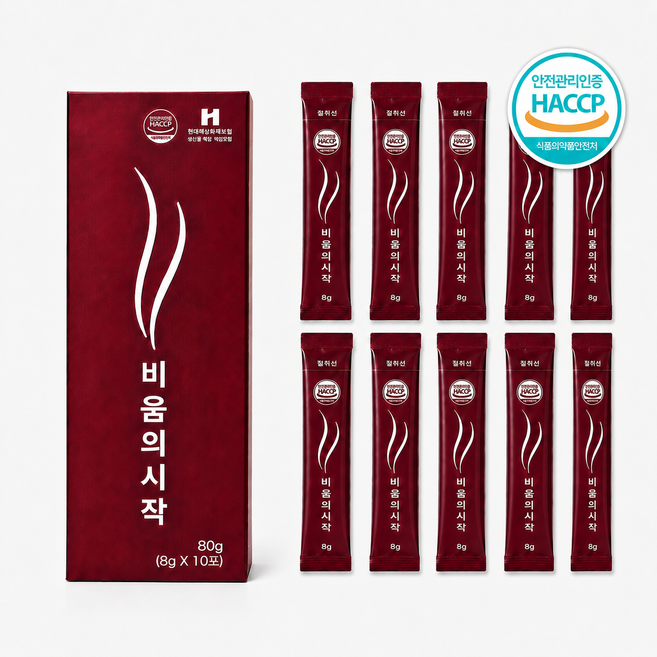 비움 시작 차전자피 환 식이섬유 유산균 3포 추가 증정, 80g, 1박스