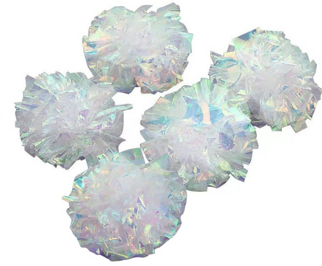 [티케이샵] 고양이 장난감 공놀이 바스락볼, 10개