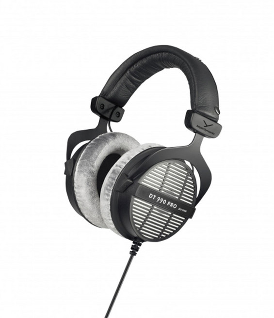 [티에스앤에스] 베이어다이나믹 BEYERDYNAMIC DT990 PRO 프로전문용 모니터링 레퍼런스 스튜디오 헤드폰 국내정품, 80옴, 단일컬러
