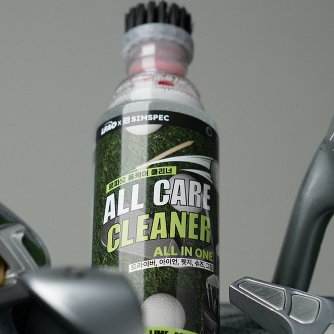 르파오x심스펙 올케어 클리너 골프클럽 세척, 올케어클리너, 1개