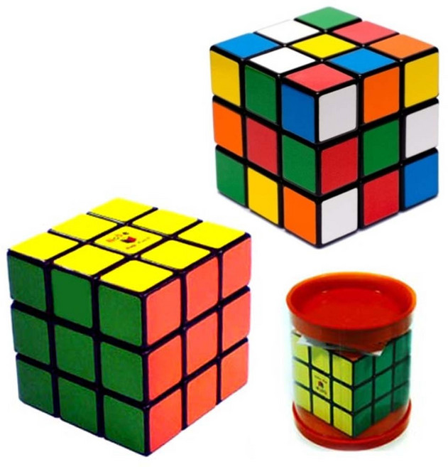 신광사 매직 큐브(3x3)-퍼즐 창의력 두뇌개발 게임 교재용 선물용, 1개