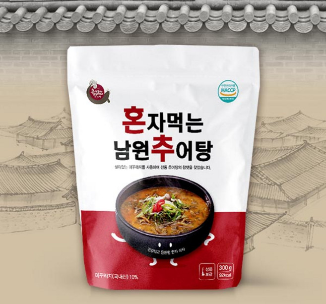 [추협] 영양가득 혼자먹는 활미꾸리추어탕300g, 7개, 300g