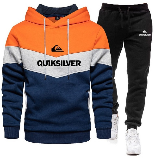 트레이닝복 2022 겨울 quiksilver 까마귀 슬림 피트 후드 하라주쿠 풀오버