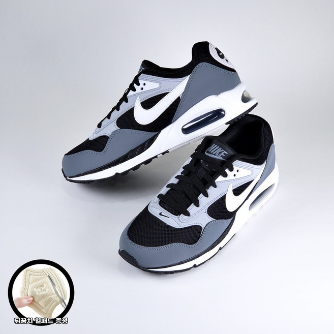 나이키 에어맥스 블랙 화이트 남성 운동화 데일리 푹신한 스니커즈 힐패드 증정