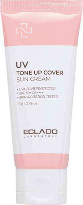 에끌라두 유브이 톤업 커버 선크림 SPF50+ PA++++, 70g, 1개