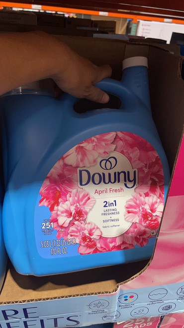Downy April Fresh 2合1 持久清香柔軟精, 1個, 5.03L