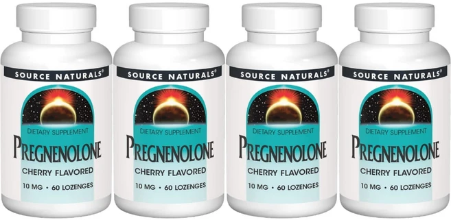 Source Naturals 소스내추럴스 프레그네놀론 10mg 로젠지스, 4개, 60정 - 쿠팡