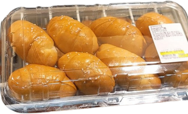 트레이더스 탕종버터 소금빵, 1개