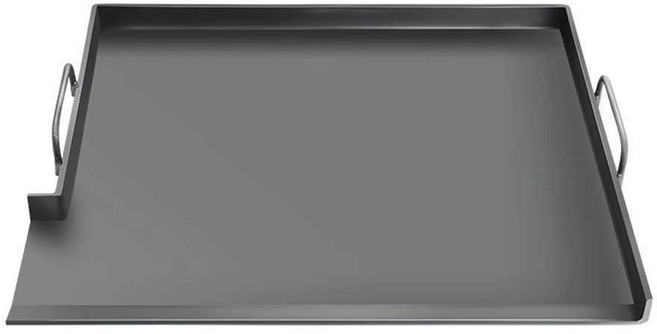 업소용 무쇠팬 캠핑 쭈삼 삼겹살 코팅 그릴 요리, 1개