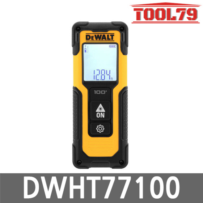 [디월트] DWHT77100 / 레이저 거리측정기 30M (연속측정방식), 1개