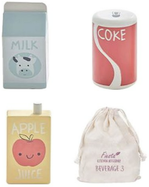 피에스타 원목 음료 소꿉놀이 세트, 1개