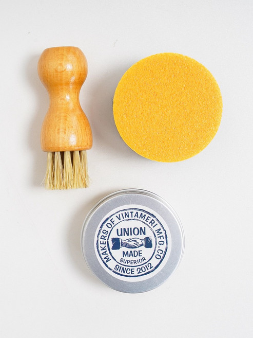 UNION 皮革貂油 防水亮光保養膏, 1個, 30 克, N/A