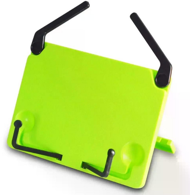 대형독서대 누워서보는독서대 거치대 각도조절 책, green