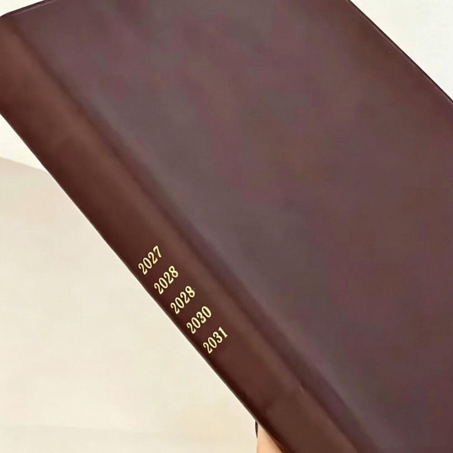 6위 - 이온점 5년다이어리 수첩 기록 호보니치, 1개, A5 5년 계획 노트 1 권