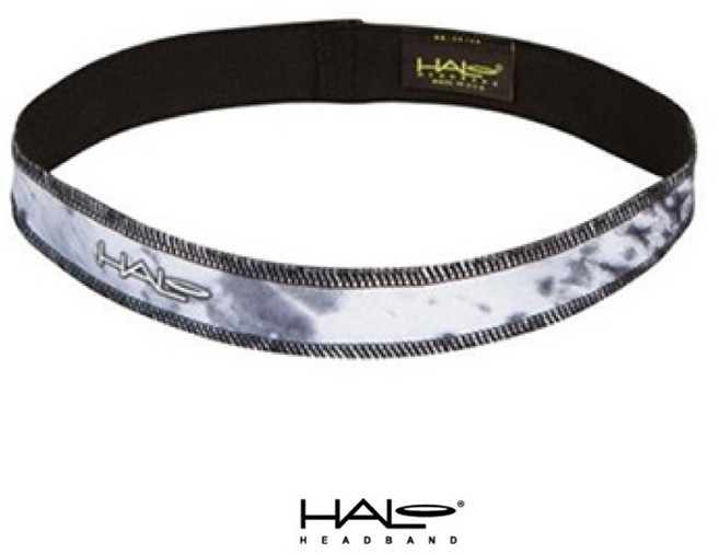 Halo 할로 슬림형 스포츠 헤어밴드 운동 등산 러닝 축구 테니스 헬스 땀흡수 머리띠 1인치, 1개, 스톰