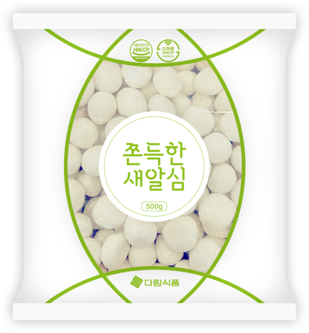 다림죽 찹쌀새알심, 500g, 1개