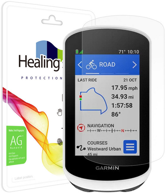 가민 엣지 explore 2 저반사 액정보호필름 2매, 1개