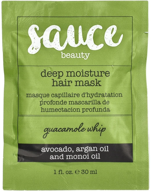몸관리하세요 겨울입니다 Sauce Beauty 딥 모이스처 헤어 마스크 과카몰리 휩 30ml(1fl oz) 특별관리진행, SauceBeauty딥모이스처헤어마스크과카몰리휩30ml - 쿠팡