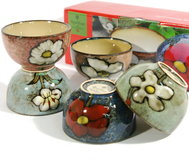 영국브랜드 핸드페인팅 소담 공기 대접 면기 그릇세트 도자기 식기 밥그릇 국그릇 우동기, 선택02-소담대접세트(5P), 1개