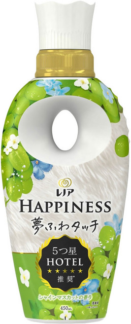 레노아 해피니스 섬유유연제 화이트티 450ml, 1개