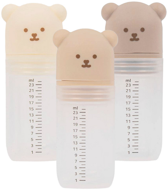 아가드 실리콘 투약병 23ml 3종 세트 아기 물약병 물약통