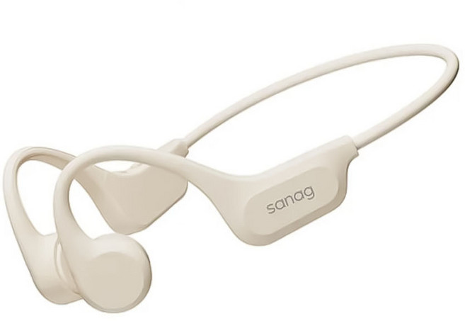 세나 Sanag B60S PRO MAX 64GB 골전도 IPX8방수 블루투스 5.3 수영 이어폰, 베이지, Be