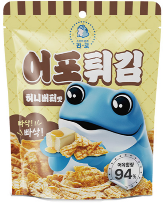 서영 진로 어포튀김 허니버터 40G 1박스 24개