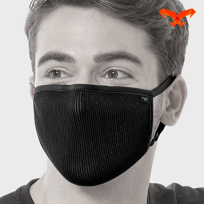 나루마스크 FU Plus 꽃가루차단 워셔블 필터링마스크, 그레이, 1개